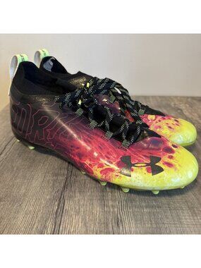 Under Armour Mens Spotlight Lux‎ LE Drip Football Cleats Size 13.5 - 3023382-001